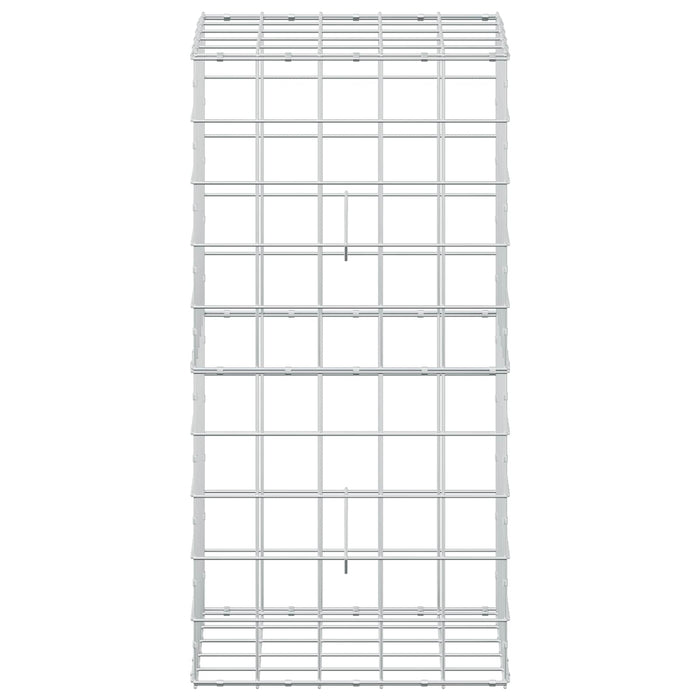Gabion cu Fir de 3,5 mm și Plasă de 10x10 cm 50x50x100 cm WALTI