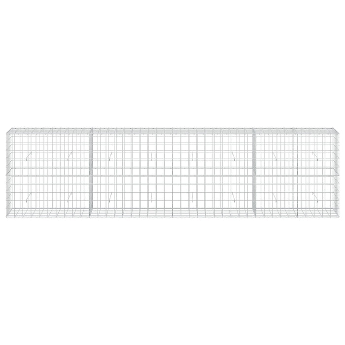 Gabion cu Fir de 3,5 mm și Plasă de 10x10 cm 400x50x100 cm WALTI