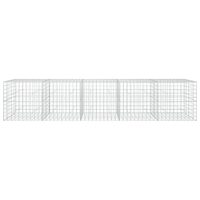 Gabion cu Fir de 3,5 mm și Plasă de 10x10 cm 500x50x100 cm WALTI