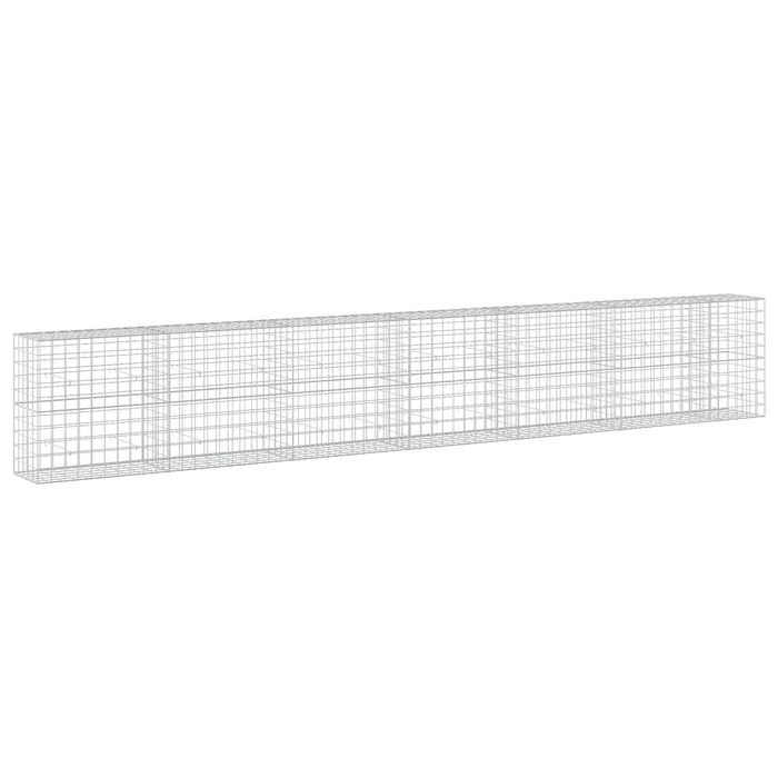 Gabion cu Fir de 3,5 mm și Plasă de 10x10 cm 650x50x100 cm WALTI