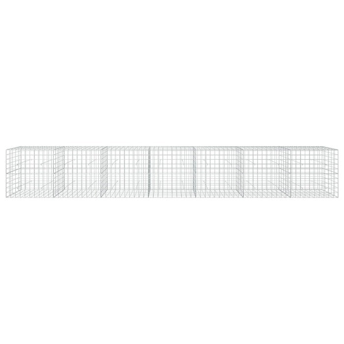 Gabion cu Fir de 3,5 mm și Plasă de 10x10 cm 700x50x100 cm WALTI