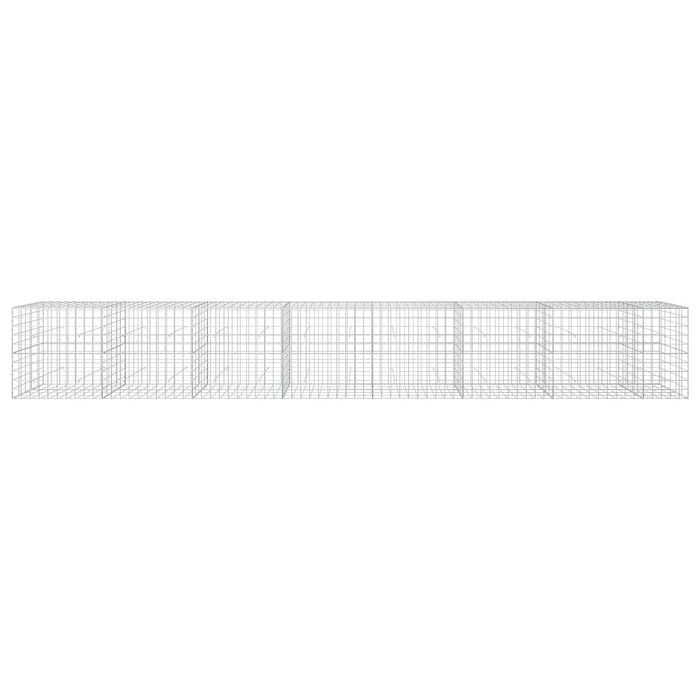 Gabion cu Fir de 3,5 mm și Plasă de 10x10 cm 750x50x100 cm WALTI