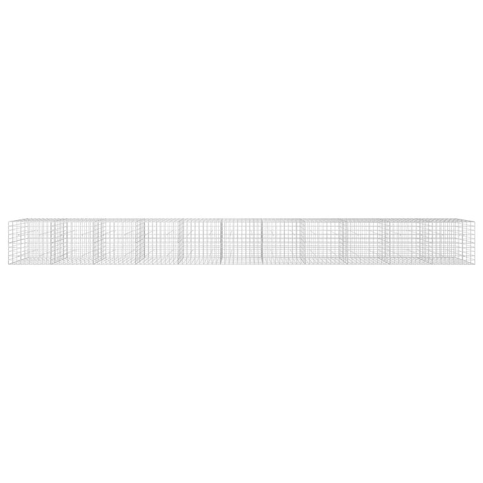 Gabion cu Fir de 3,5 mm și Plasă de 10x10 cm 1100x50x100 cm WALTI