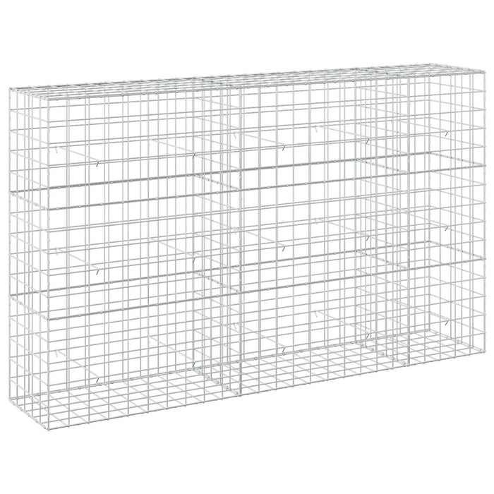 Gabion cu Fir de 3,5 mm și Plasă de 10x10 cm 250x50x150 cm WALTI