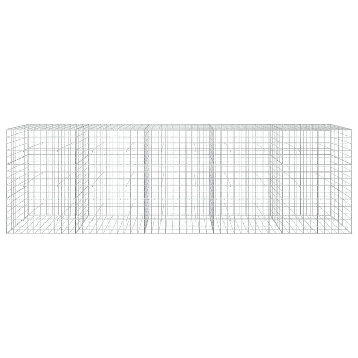 Gabion cu Fir de 3,5 mm și Plasă de 10x10 cm 500x50x150 cm WALTI