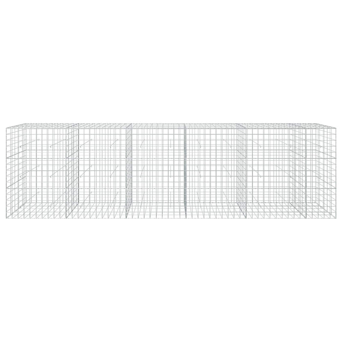 Gabion cu Fir de 3,5 mm și Plasă de 10x10 cm 550x50x150 cm WALTI