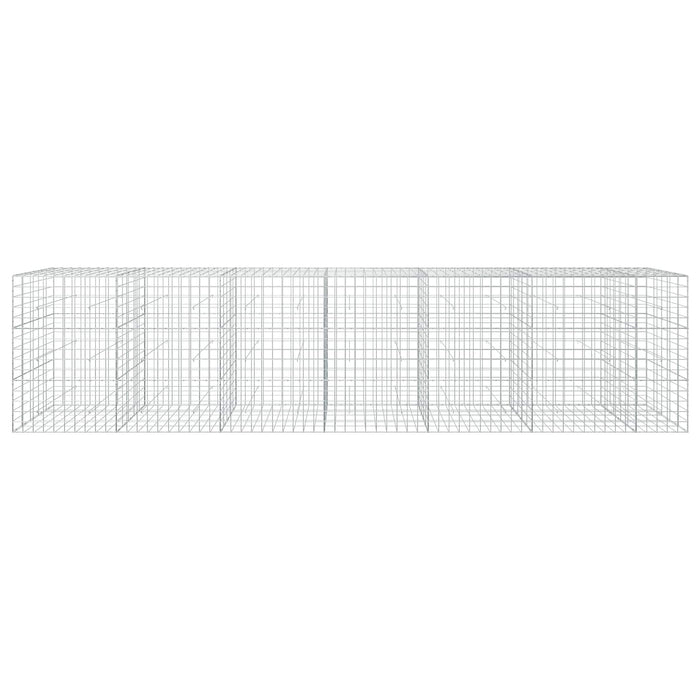 Gabion cu Fir de 3,5 mm și Plasă de 10x10 cm 650x50x150 cm WALTI
