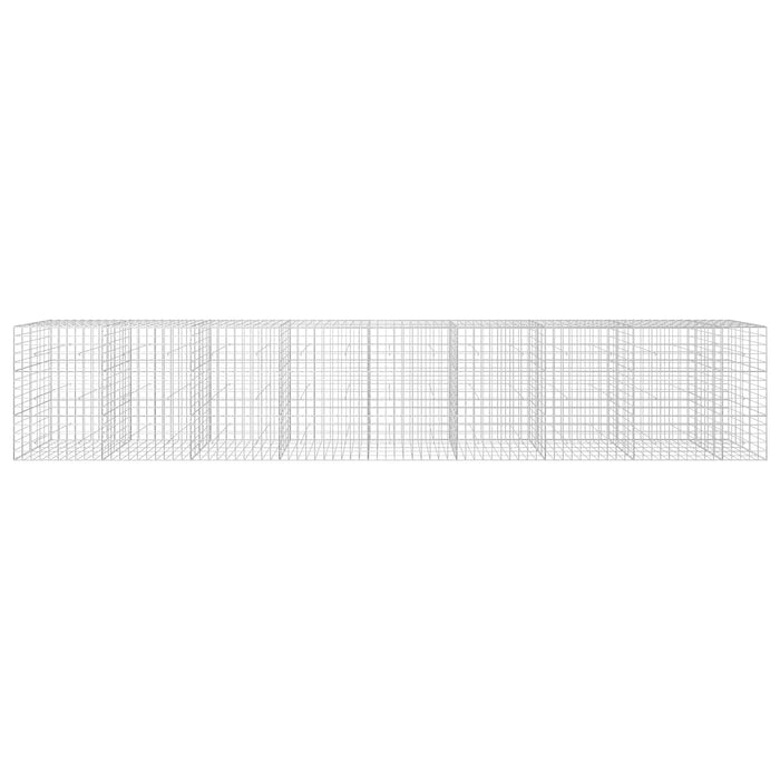 Gabion cu Fir de 3,5 mm și Plasă de 10x10 cm 850x50x150 cm WALTI