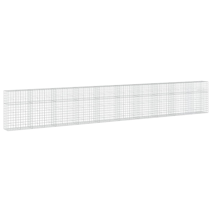 Gabion cu Fir de 3,5 mm și Plasă de 10x10 cm 1000x50x150 cm WALTI