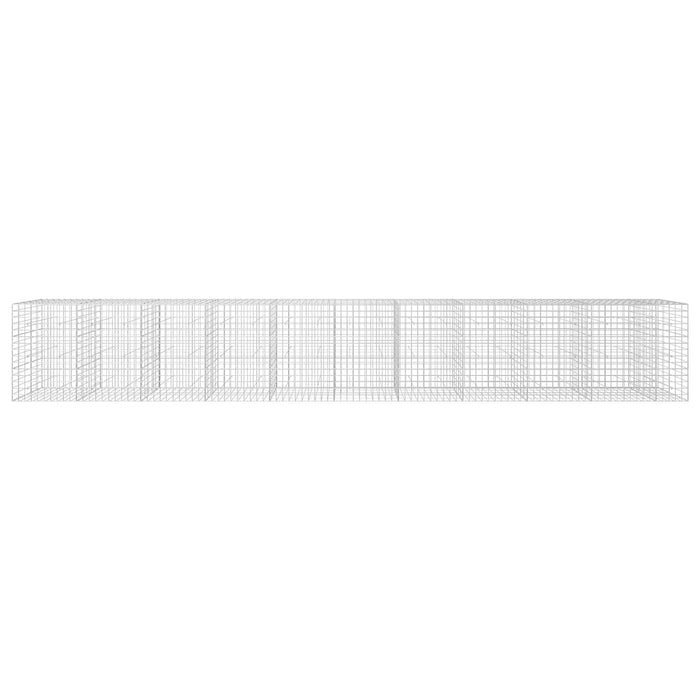 Gabion cu Fir de 3,5 mm și Plasă de 10x10 cm 1050x50x150 cm WALTI