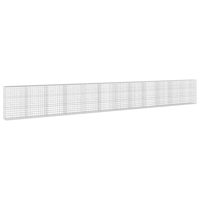 Gabion cu Fir de 3,5 mm și Plasă de 10x10 cm 1200x50x150 cm WALTI