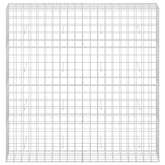 Gabion cu Fir de 3,5 mm și Plasă de 10x10 cm 200x50x200 cm WALTI
