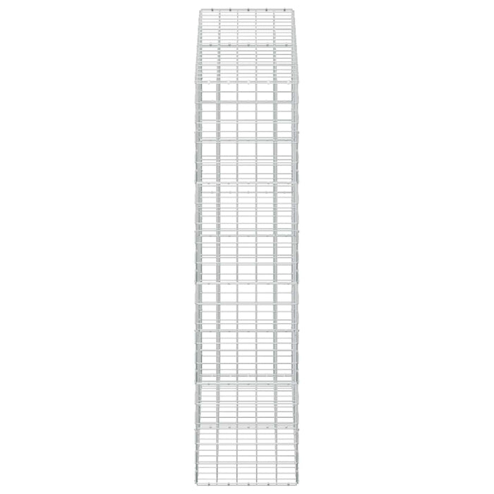 Gabion cu Fir de 3,5 mm și Plasă de 10x10 cm 200x50x200 cm WALTI
