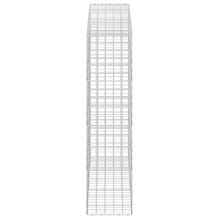 Gabion cu Fir de 3,5 mm și Plasă de 10x10 cm 250x50x200 cm WALTI