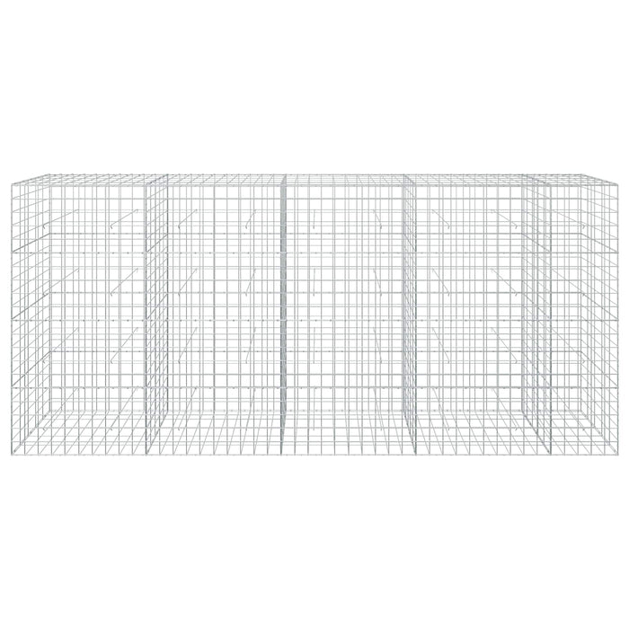 Gabion cu Fir de 3,5 mm și Plasă de 10x10 cm 450x50x200 cm WALTI