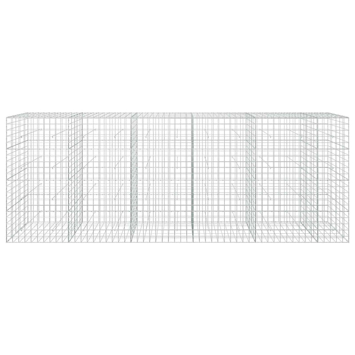 Gabion cu Fir de 3,5 mm și Plasă de 10x10 cm 550x50x200 cm WALTI