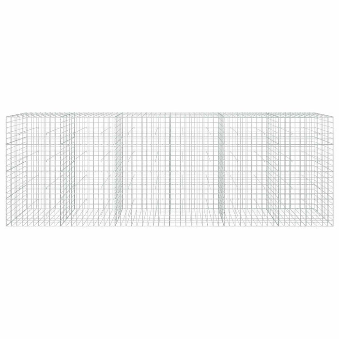 Gabion cu Fir de 3,5 mm și Plasă de 10x10 cm 600x50x200 cm WALTI