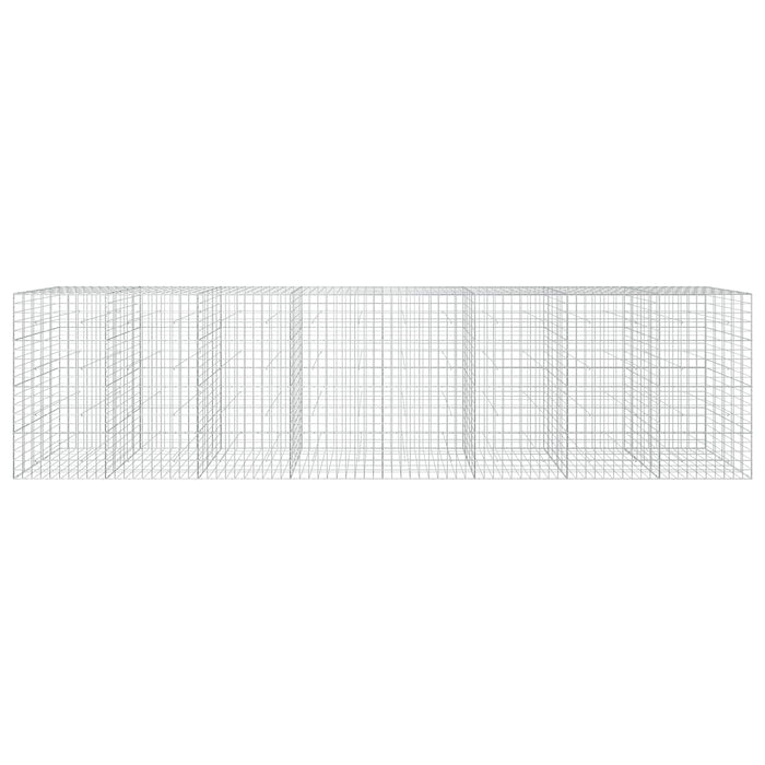 Gabion cu Fir de 3,5 mm și Plasă de 10x10 cm 800x50x200 cm WALTI
