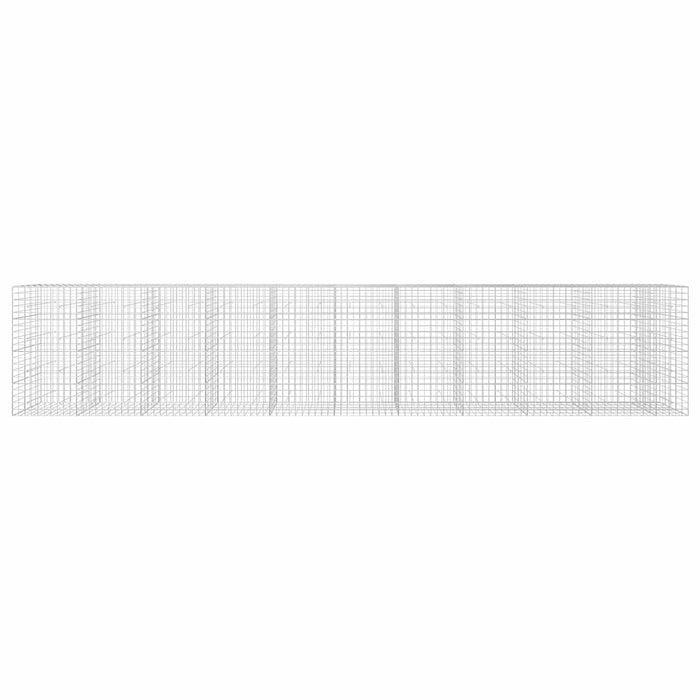 Gabion cu Fir de 3,5 mm și Plasă de 10x10 cm 1050x50x200 cm WALTI