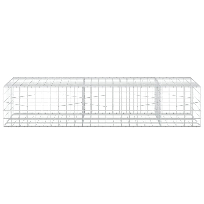 Gabion cu Fir de 3,5 mm și Plasă de 10x10 cm 250x100x50 cm WALTI