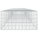 Gabion cu Fir de 3,5 mm și Plasă de 10x10 cm 500x100x50 cm - WALTI WALTI