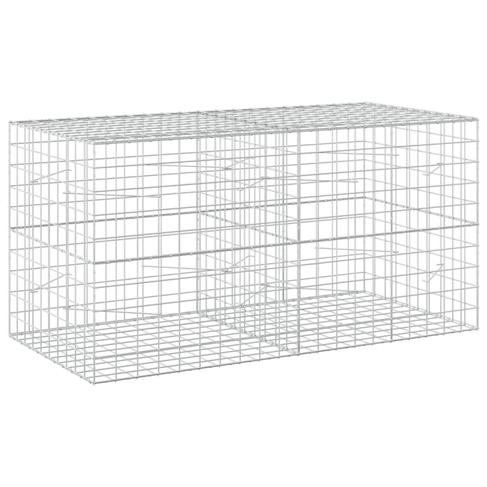 Gabion cu Fir de 3,5 mm și Plasă de 10x10 cm 200x100x100 cm WALTI