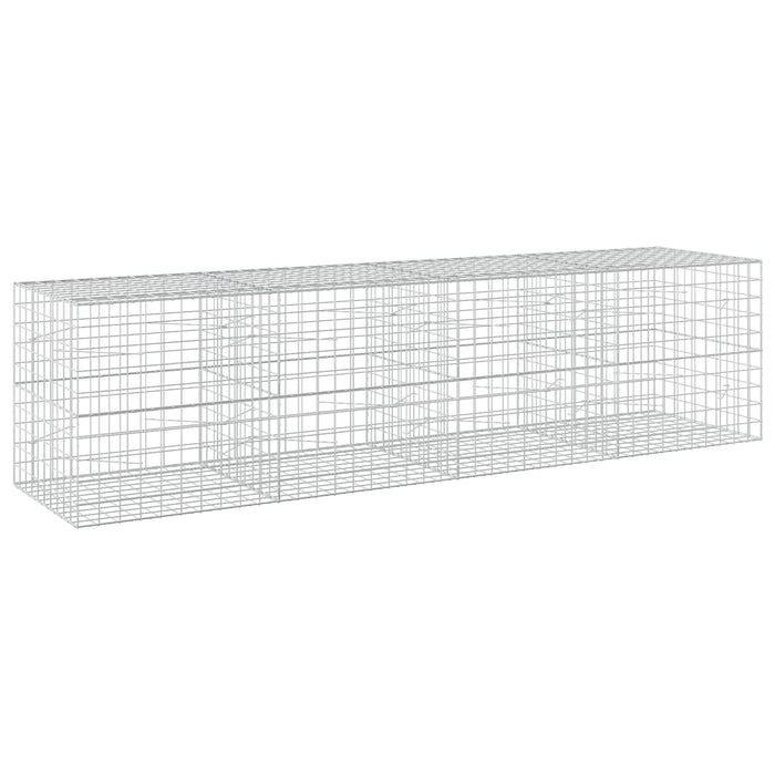 Gabion cu Fir de 3,5 mm și Plasă de 10x10 cm 400x100x100 cm WALTI