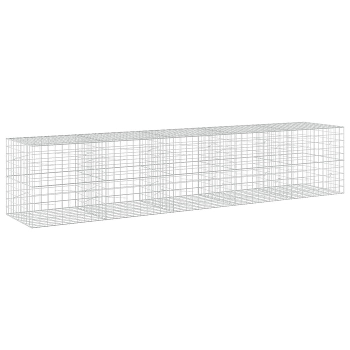 Gabion cu Fir de 3,5 mm și Plasă de 10x10 cm 500x100x100 cm WALTI