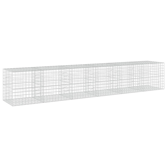 Gabion cu Fir de 3,5 mm și Plasă de 10x10 cm 600x100x100 cm WALTI