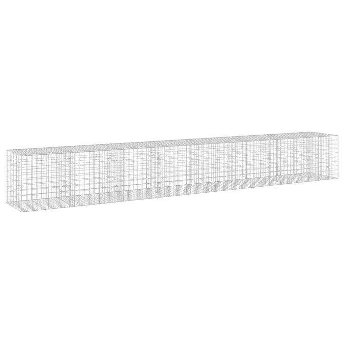 Gabion cu Fir de 3,5 mm și Plasă de 10x10 cm 750x100x100 cm WALTI
