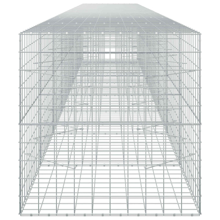Gabion cu Fir de 3,5 mm și Plasă de 10x10 cm 800x100x100 cm WALTI