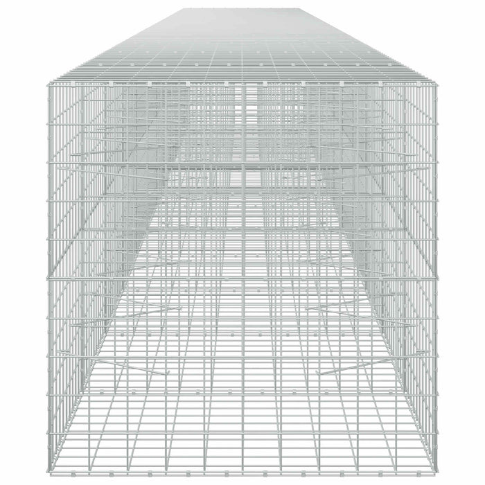 Gabion cu Fir de 3,5 mm și Plasă de 10x10 cm 1200x100x100 cm WALTI
