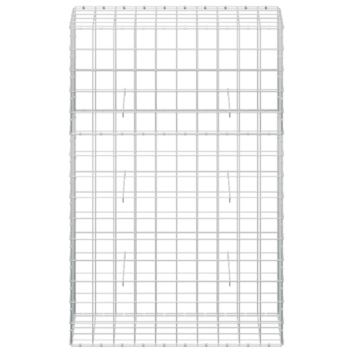 Gabion cu Fir de 3,5 mm și Plasă de 10x10 cm 50x100x150 cm WALTI