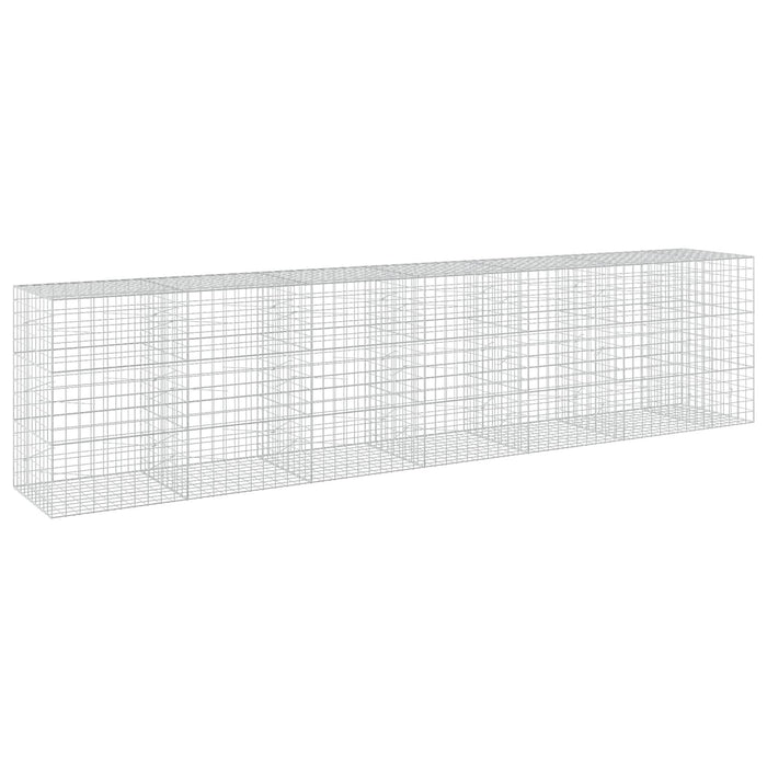 Gabion cu Fir de 3,5 mm și Plasă de 10x10 cm 650x100x150 cm WALTI
