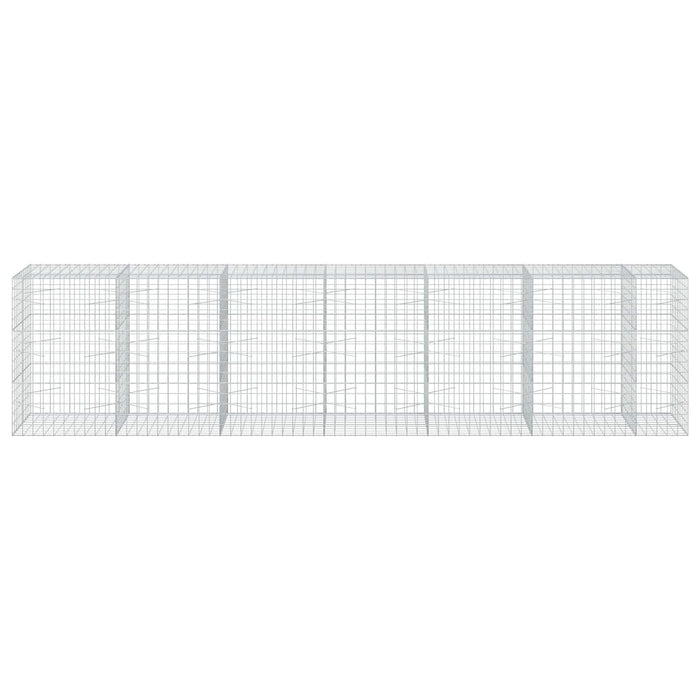Gabion cu Fir de 3,5 mm și Plasă de 10x10 cm 650x100x150 cm WALTI