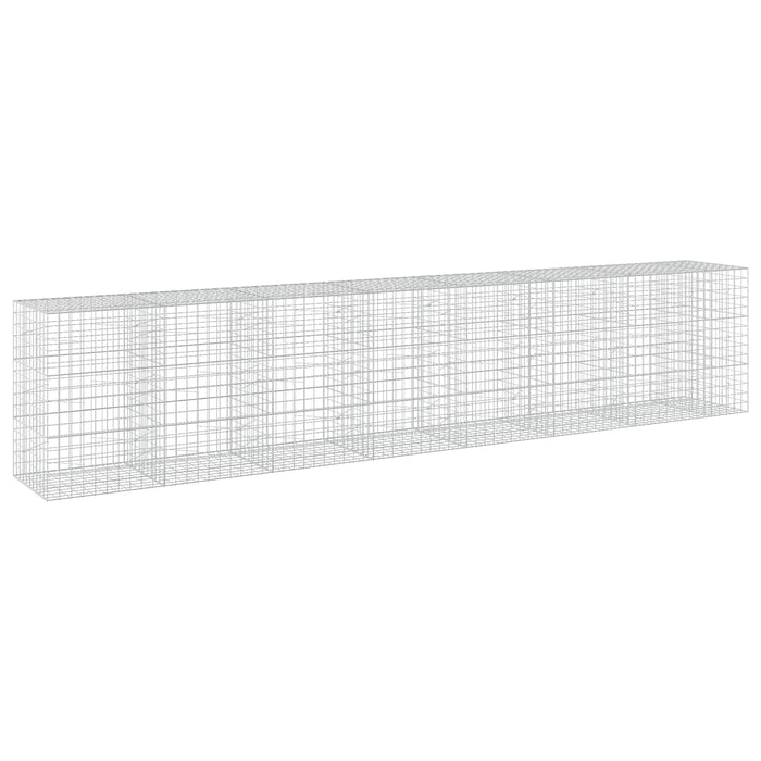 Gabion cu Fir de 3,5 mm și Plasă de 10x10 cm 750x100x150 cm - WALTI WALTI