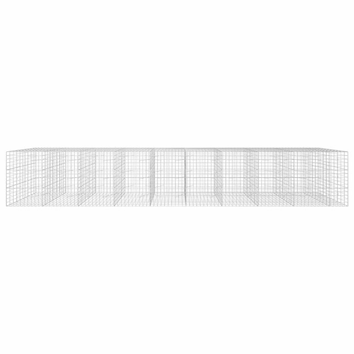Gabion cu Fir de 3,5 mm și Plasă de 10x10 cm 950x100x150 cm WALTI