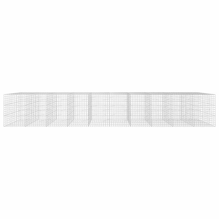 Gabion cu Fir de 3,5 mm și Plasă de 10x10 cm 1000x100x150 cm WALTI