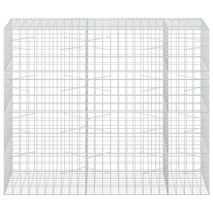 Gabion cu Fir de 3,5 mm și Plasă de 10x10 cm 250x100x200 cm WALTI