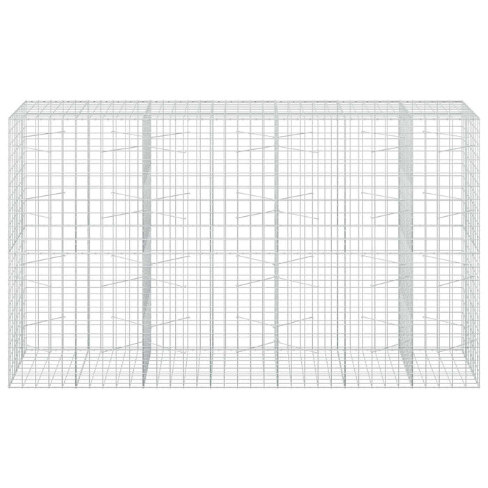 Gabion cu Fir de 3,5 mm și Plasă de 10x10 cm 350x100x200 cm WALTI