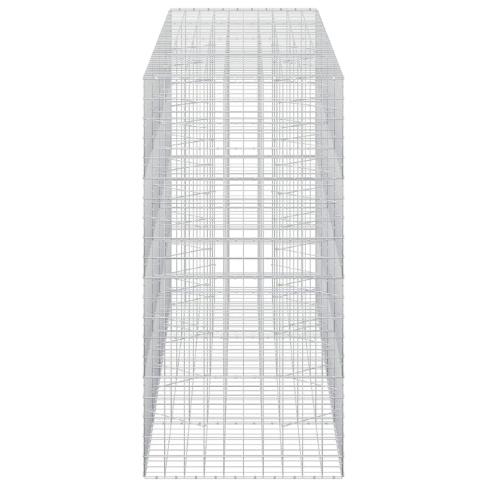 Gabion cu Fir de 3,5 mm și Plasă de 10x10 cm 400x100x200 cm WALTI