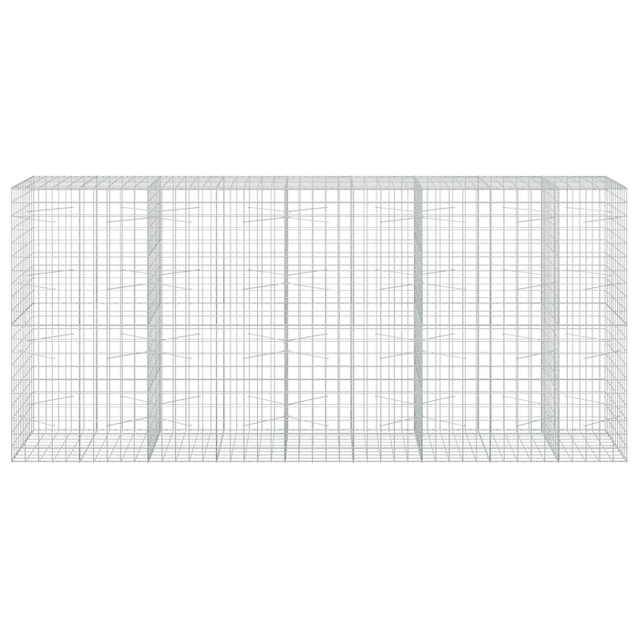 Gabion cu Fir de 3,5 mm și Plasă de 10x10 cm 450x100x200 cm WALTI
