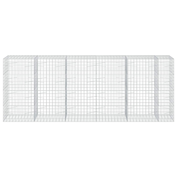 Gabion cu Fir de 3,5 mm și Plasă de 10x10 cm 550x100x200 cm WALTI