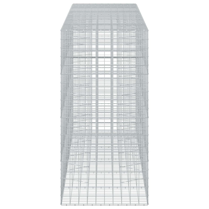 Gabion cu Fir de 3,5 mm și Plasă de 10x10 cm 550x100x200 cm WALTI