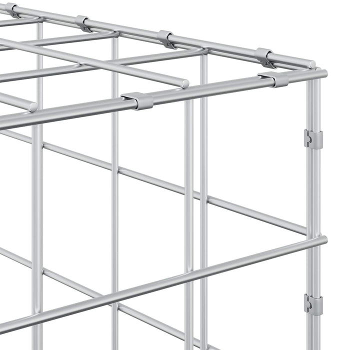 Gabion cu Fir de 3,5 mm și Plasă de 10x10 cm 950x100x200 cm WALTI