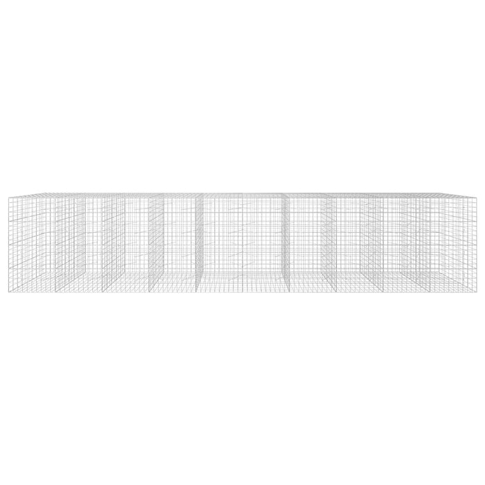 Gabion cu Fir de 3,5 mm și Plasă de 10x10 cm 1000x100x200 cm WALTI