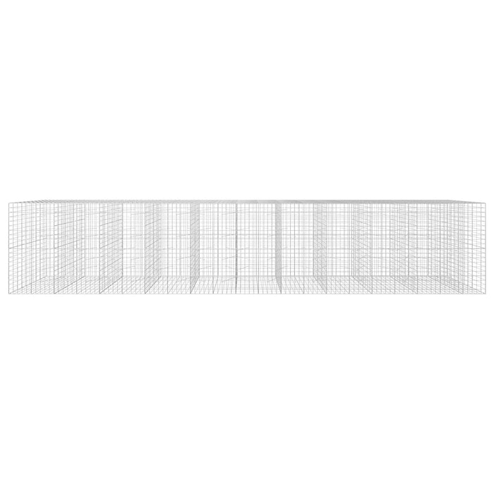 Gabion cu Fir de 3,5 mm și Plasă de 10x10 cm 1050x100x200 cm - WALTI WALTI