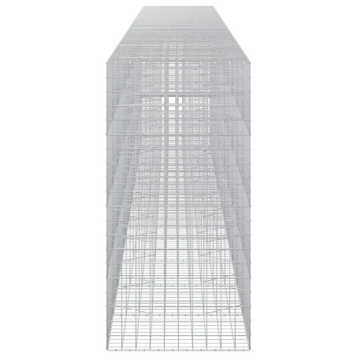 Gabion cu Fir de 3,5 mm și Plasă de 10x10 cm 1100x100x200 cm WALTI