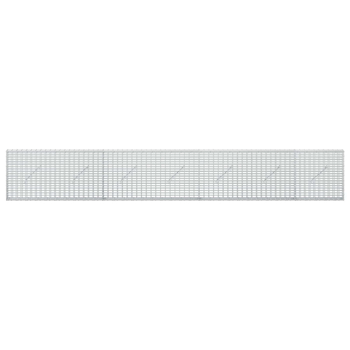 Gabion cu Fir de 5 mm și Plasă de 5x2,5 cm 350x10x50 cm WALTI