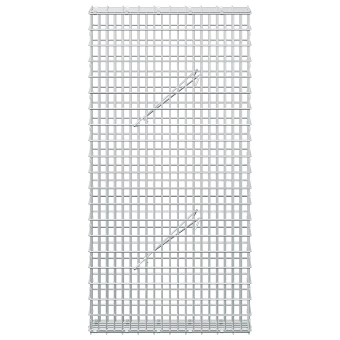Gabion cu fir de 5 mm și plasă de 5x2,5 cm 50x10x100 cm WALTI
